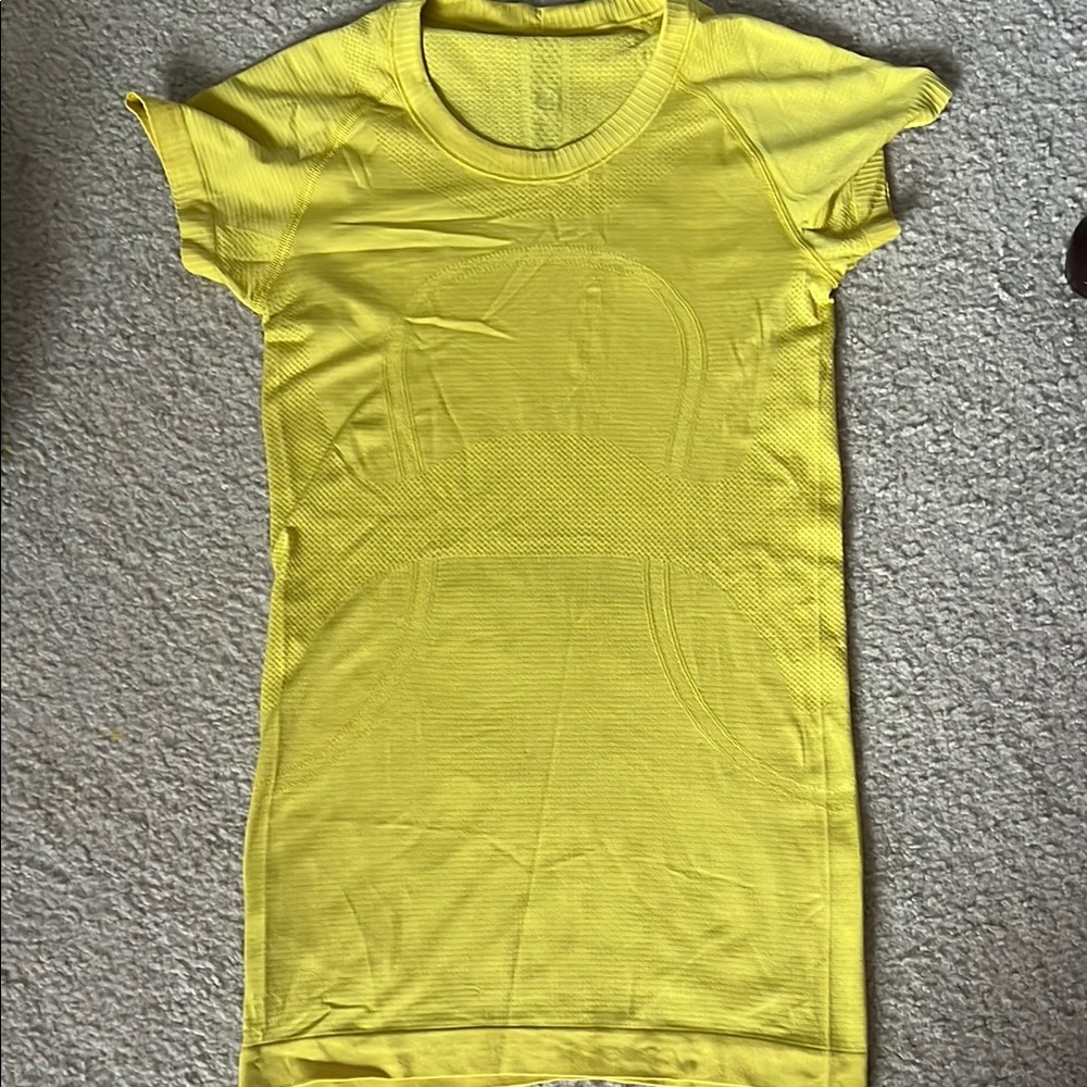 lululemon athletica Yellow Top